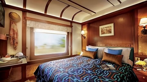 Cabina de lujo con cama doble